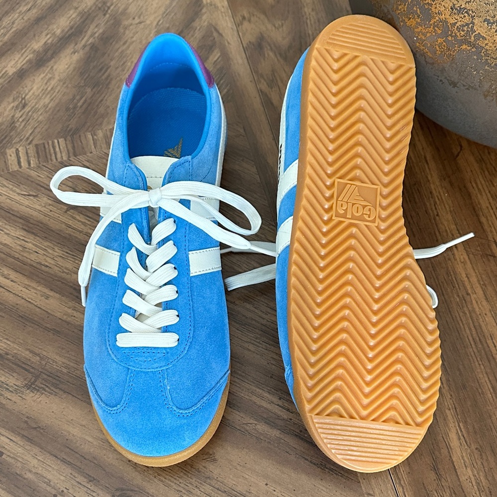 Gola Bullet Suede Sneakers- Women’s 9.5 - Picture 2 of 7